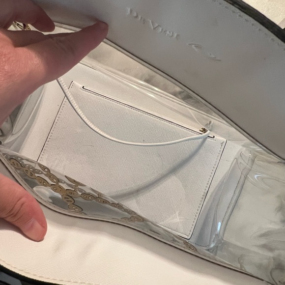 DeVesi Clear Boss Hand painted Tote - Picture 8 of 17